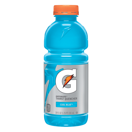 Gatorade Cool Blue   20fl.oz (591ml)   tastydaily