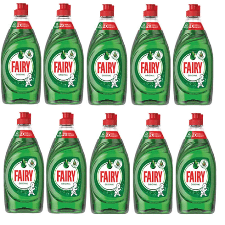 【First Order Discount】Fairy Original Washing Up Liquid With Upto 320ml（ x10 Bottles）